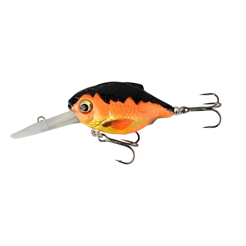 3D Crucian Crank - Black & Orange 1 3D Crucian Crank - Black & Orange
