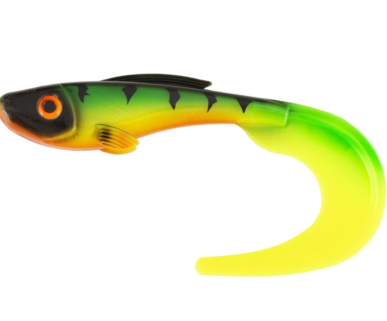 Abu Beast Curltail 17cm - Fire Tiger 1 Abu Beast Curltail 17cm - Fire Tiger