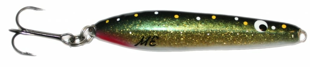 Me-Draget - Grönglitter/guld 1 Me-Draget - Grönglitter/guld