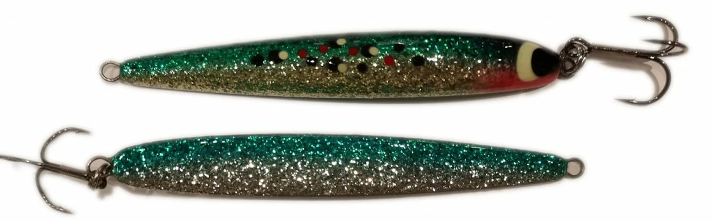 Jking Gladiator 12cm - Grönsilver 1 Jking Gladiator 12cm - Grönsilver