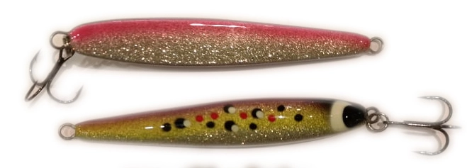 Jking Gladiator 10cm - Grön/Rosa/Silver 1 Jking Gladiator 10cm - Grön/Rosa/Silver